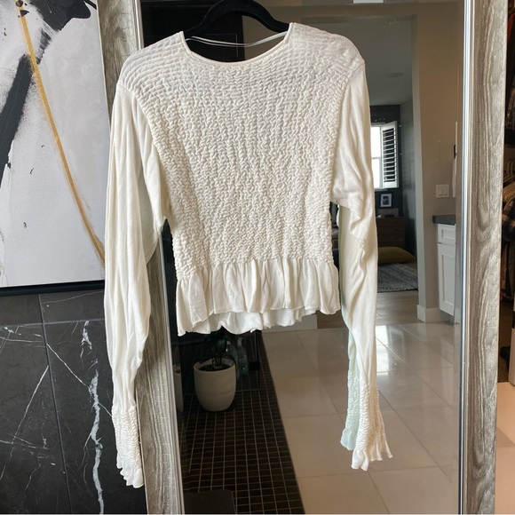 Free People Free Spirit Pullover in Cream - Picture 6 of 11